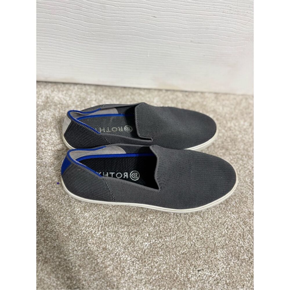 Rothy's The Sneaker Women’s 8.5 Slip On Woven Comfort Loafer Gray